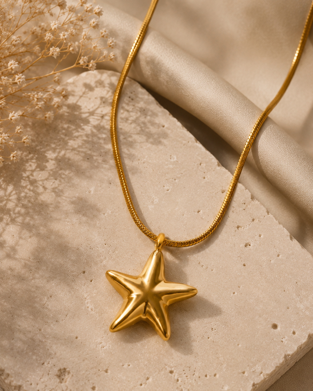 Celeste Star Pendant Necklace