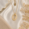 Evora Signature Leaf Necklace