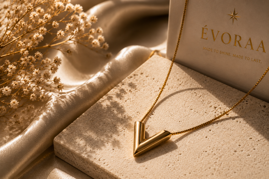 ÉVORAA V Necklace ✨