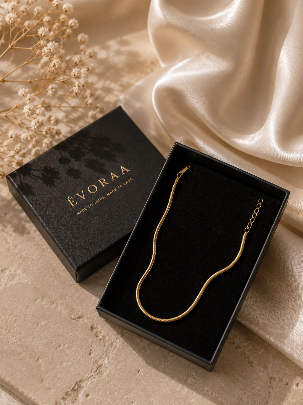 ÉVORAA Luna Snake Chain ✨