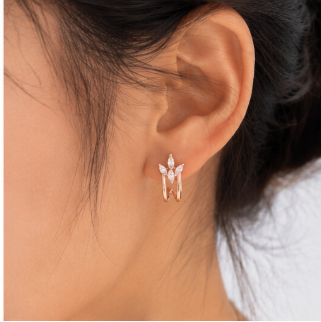 ÉVORAA Floral Radiance Earrings